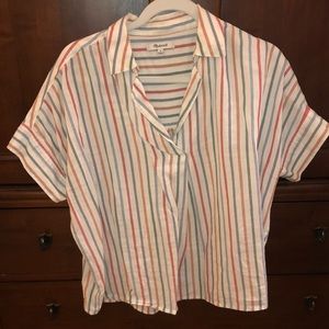 Madewell stripe shirt